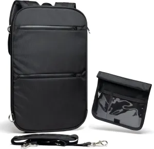 ~ FLEX Faraday Bag/Small LITE Faraday Bag Combo ~ Tracking/Hacking Defense ~ Red