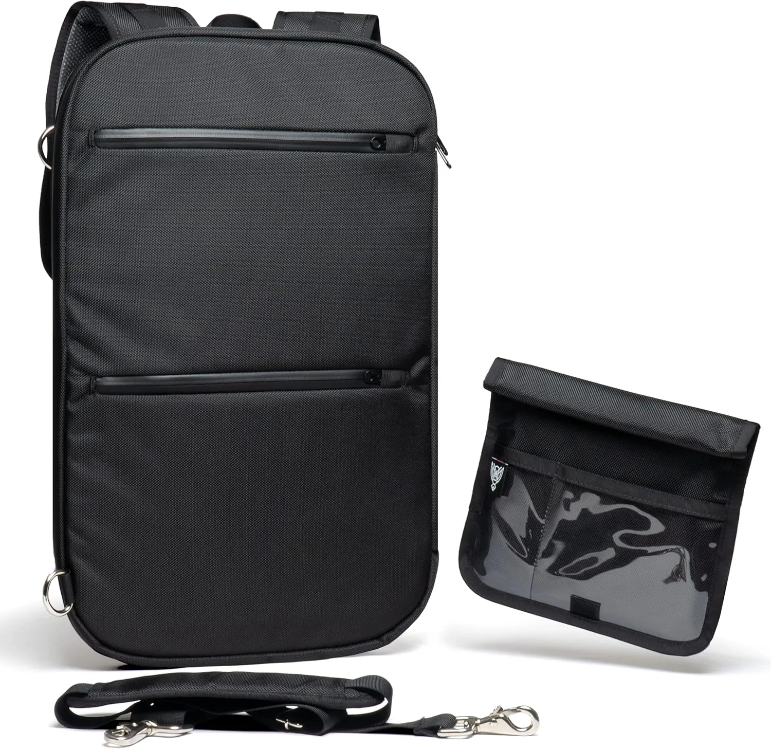 ~ FLEX Faraday Bag/Small LITE Faraday Bag Combo ~ Tracking/Hacking Defense ~ Red