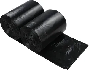 10 Gallon Kitchen Trash Bag, Black Wastebasket Liners, 170 Counts