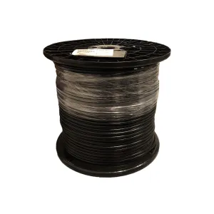1000' FT Reel RG6 COMMSCOPE F677TSVM XP Plus Black Coaxial Communications Cable