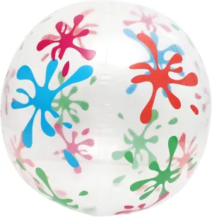 1pc Creative Transparent Inflatable Stretch for Boys and Girls Bouncing Beach Toy Design for Outdoor Fun Pool Water