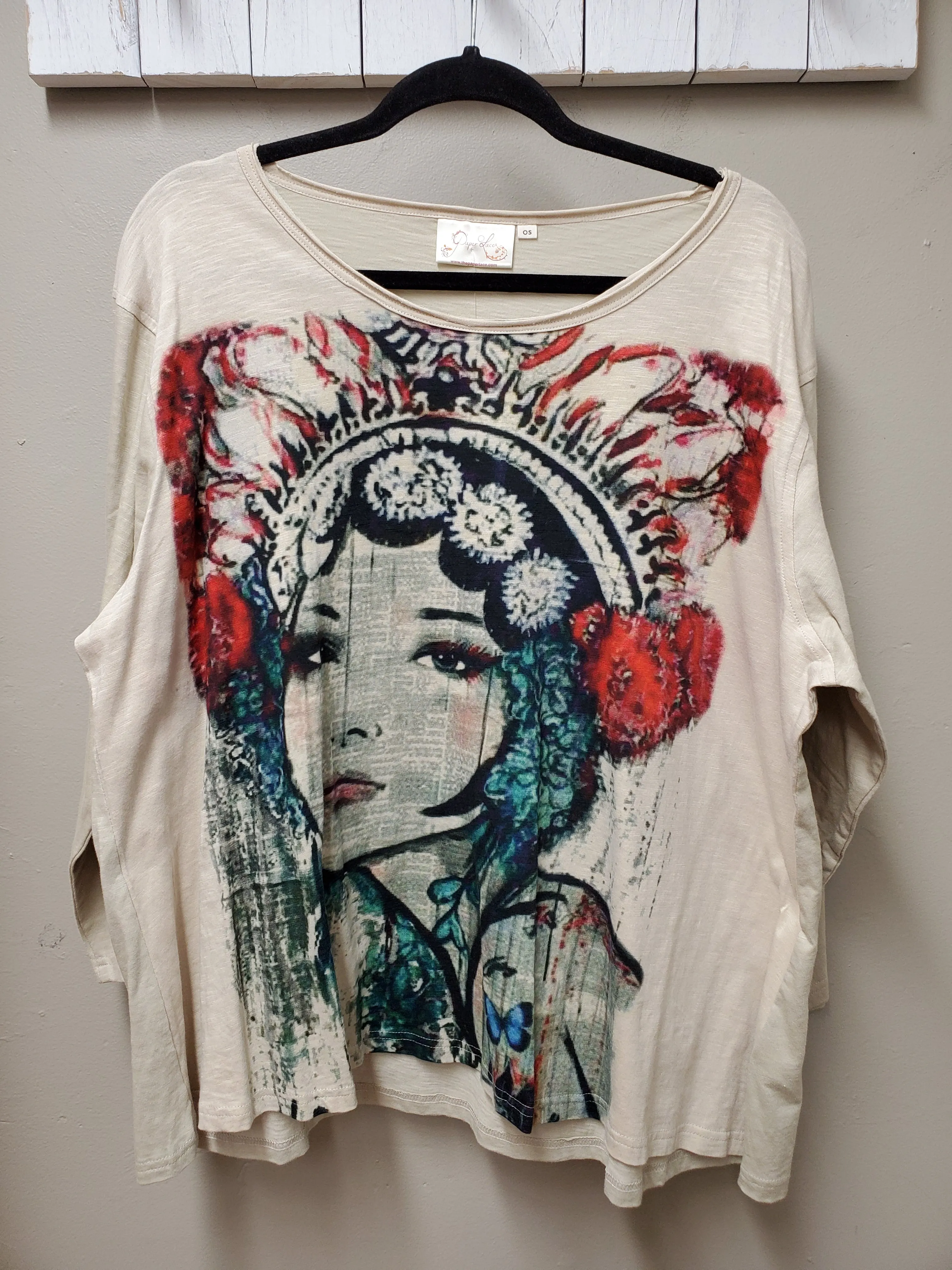 2 Color Ways - Tribal Girl One Size Top