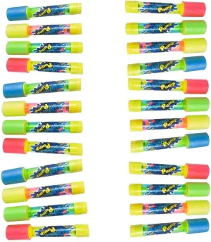 24 Bulk Pack Water Blaster - 8.5" Clear Plastic Water Guns -Summer Party Favor Water Soakers - Water Shooter- Swimming Pool Beach Water Toy for Kids