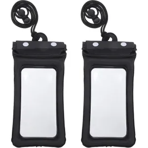 2pcs Underwater Pouch Phone Case Protective Cover For Beach Kayaking Water Spor