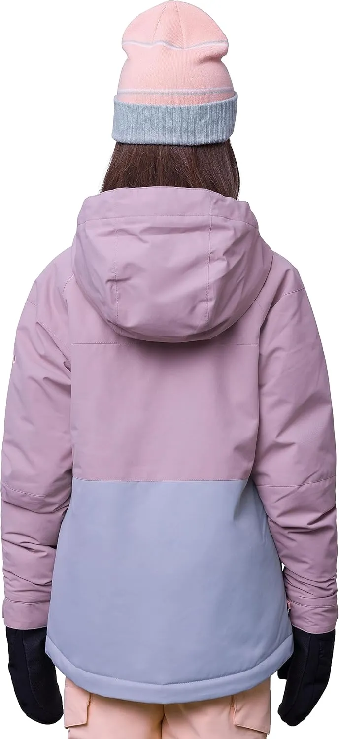 686 Girl's Athena Jacket - Insulated Coat with 2-Layer Fabric Design, Modern Fit and Taped Seams - Water & Weather Resistant