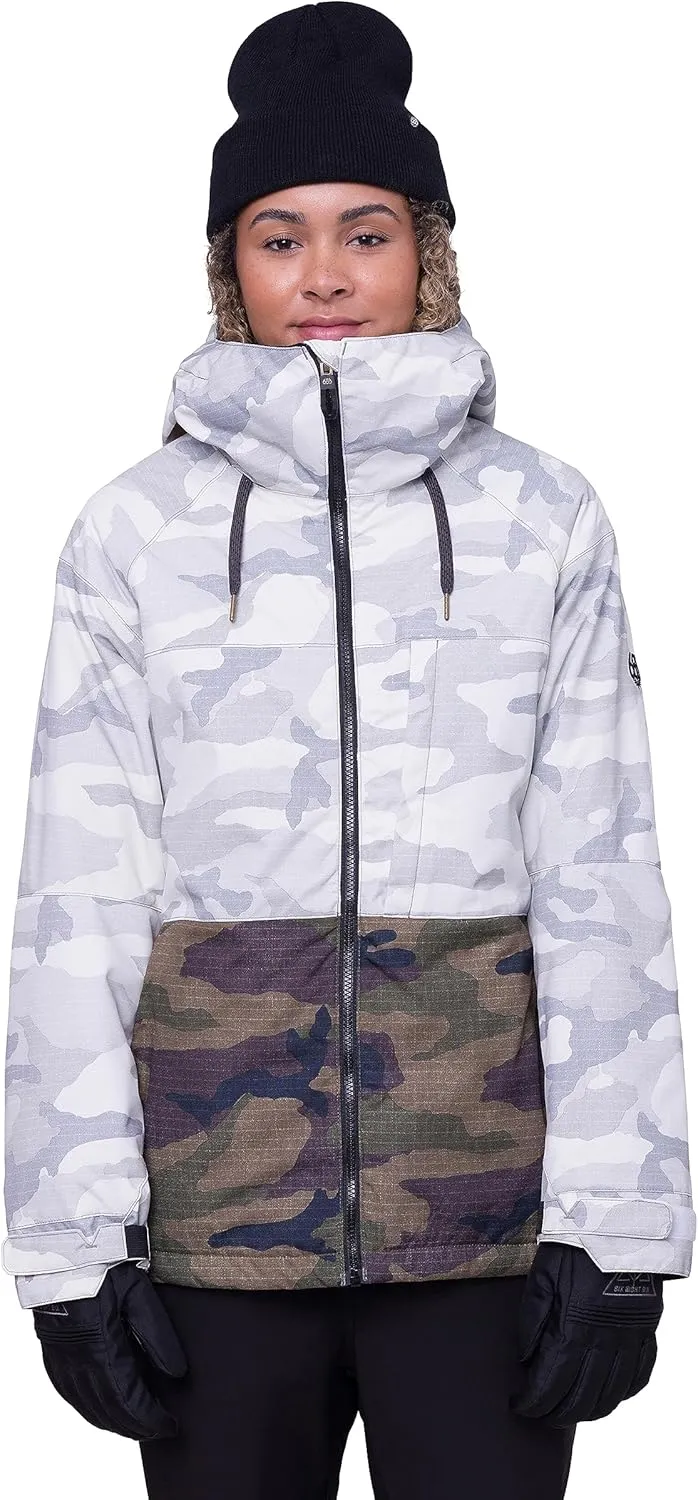 686 Women's Athena Jacket - Insulated Coat with 2-Layer Fabric Design, Modern Fit and Taped Seams - Water & Weather Resistant