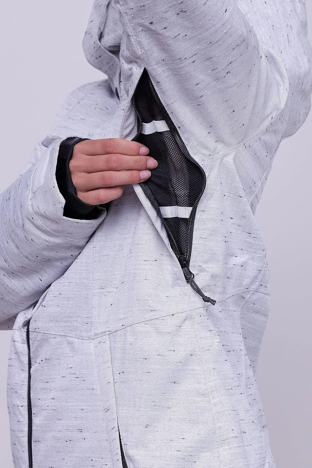 686 Women's Rumor Insulated Jacket - 2-Layer Fabric Design with Sherpa Lining & Inner Collar - Water & Weather Resistant