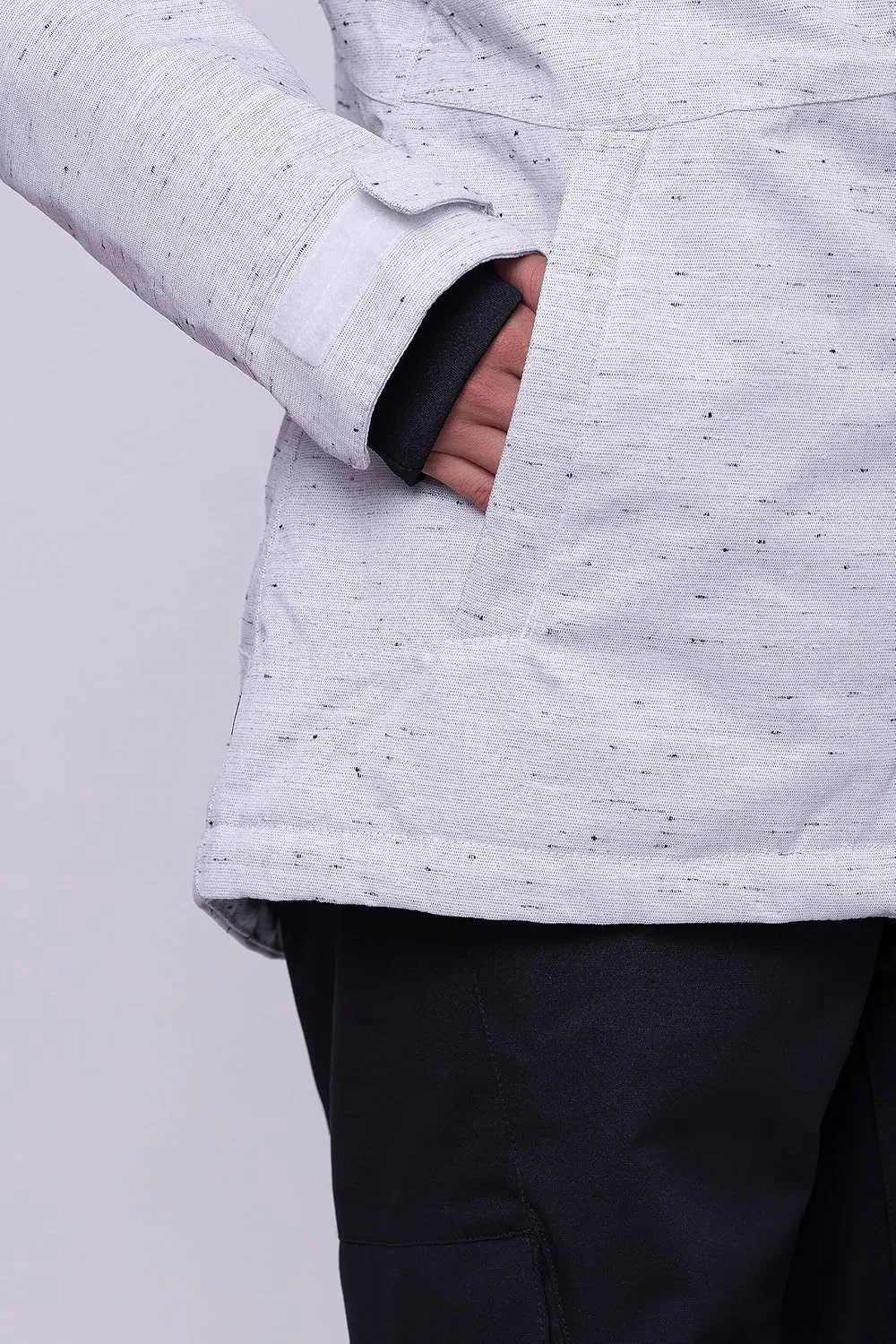 686 Women's Rumor Insulated Jacket - 2-Layer Fabric Design with Sherpa Lining & Inner Collar - Water & Weather Resistant