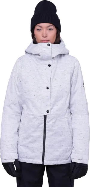 686 Women's Rumor Insulated Jacket - 2-Layer Fabric Design with Sherpa Lining & Inner Collar - Water & Weather Resistant
