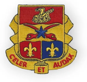 8Th Battalion 6Th Field Artillery 1St Id Hat Patch United States Army Fort Celer Et Audax