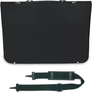 A3 Academy Portfolio-Black, Synthetic Material, 48x4x35 cm