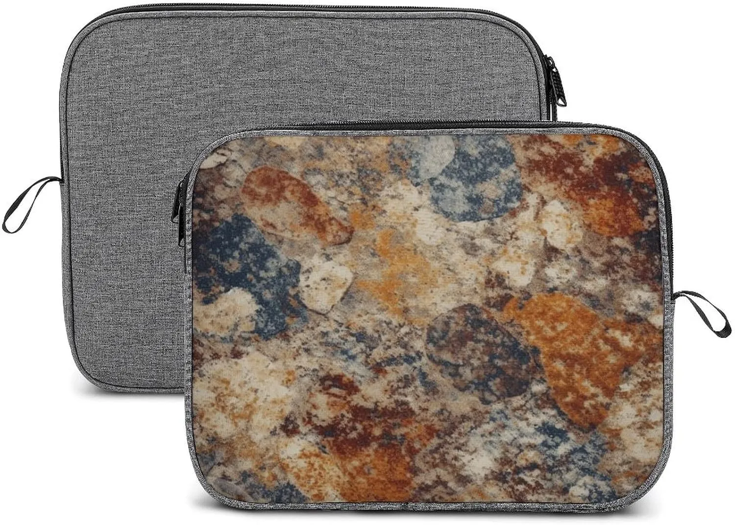 Abstract Granite Laptop Sleeve Snowflake Laptop Bag Computer Carrying Case Briefcase Protective Case 14inch
