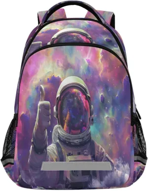 ALAZA Astronaut Backpacks Travel Laptop Daypack School Book Bag for Men Women Teens Kids215