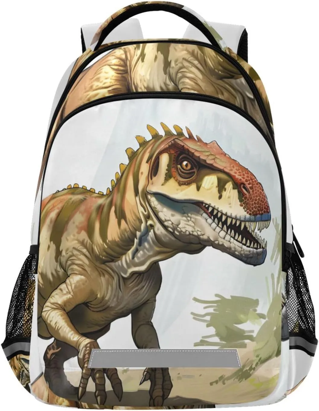 ALAZA Dinosaur Which Has 2 20 Cm Thick Bony Humps Which Extend From Its Nostrils To Behind Its Reptil Eyes Backpacks Travel Laptop Daypack School Book Bag for Men Women Teens Kids