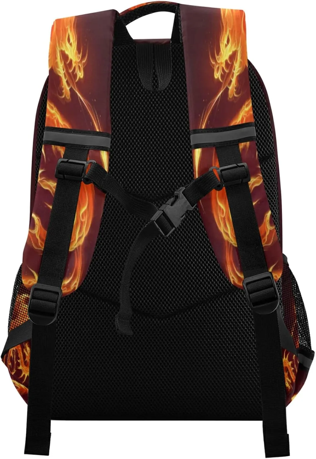 ALAZA Fire Dragon Backpacks Travel Laptop Daypack School Book Bag for Men Women Teens Kids one-size