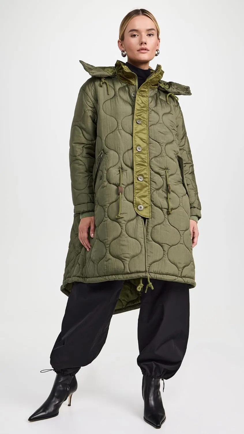 Alpha Industries Women's M-65 Fishtail Puffer W