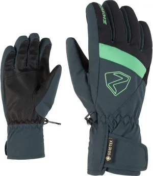 Alpine Junior Kids Ski Gloves LEIF Goretex Black