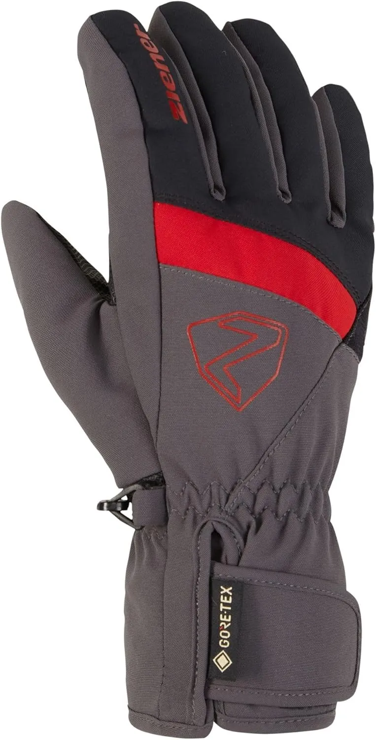 Alpine Junior Kids Ski Gloves LEIF Goretex Black