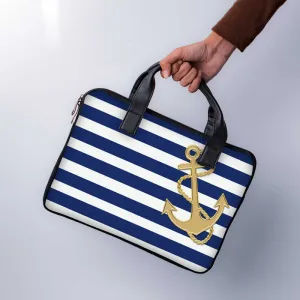 Anchors Laptop Sleeve With Handle