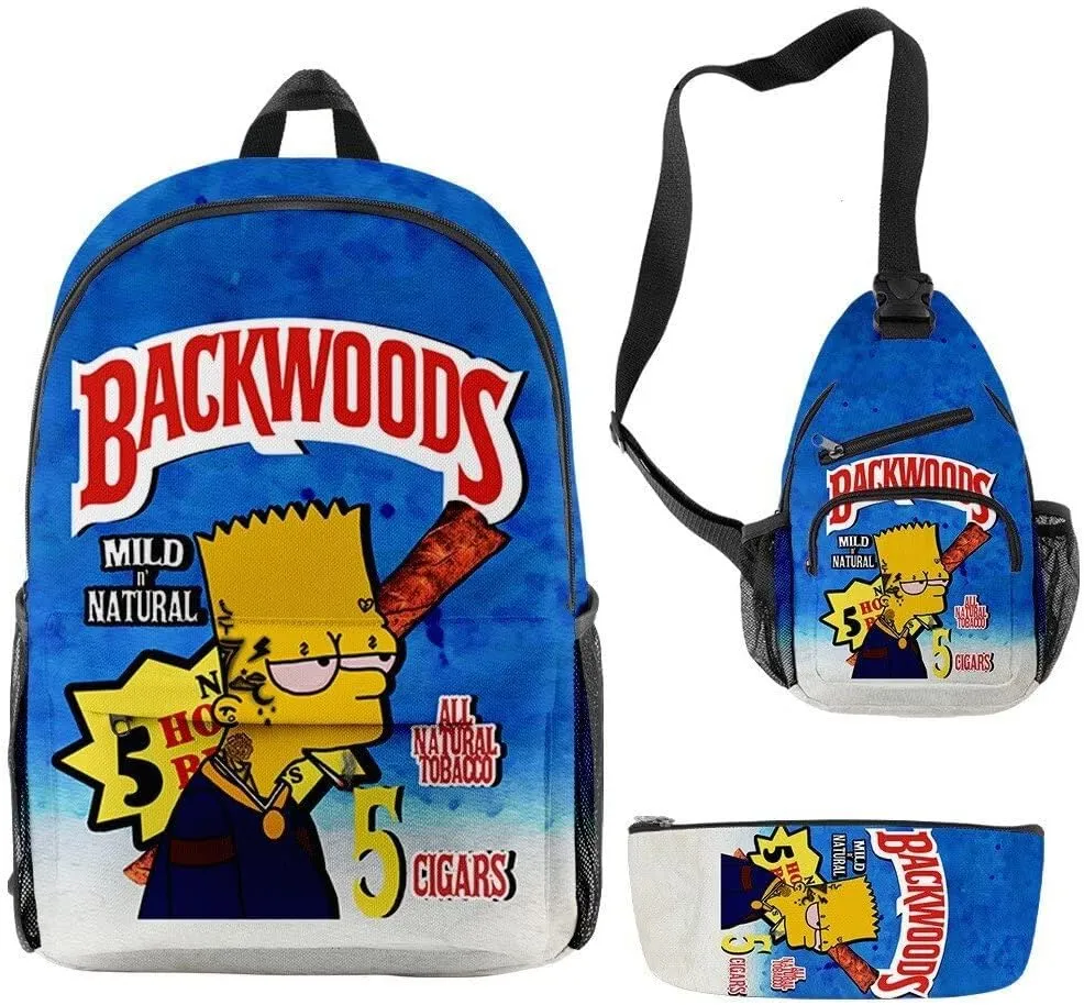 Anime Backpacks Casual Backpack Travel Bags for Men Women