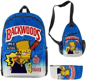 Anime Backpacks Casual Backpack Travel Bags for Men Women