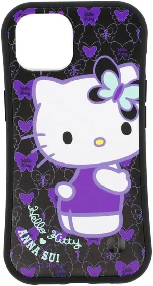 ANNA SUI] Hello Kitty iPhone Case, Black, One Size
