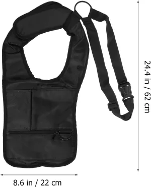 Anti- Hidden Underarm Bag Wallet Pocket Men Security Strap Messenger Bags Sling Chest Bag for Men