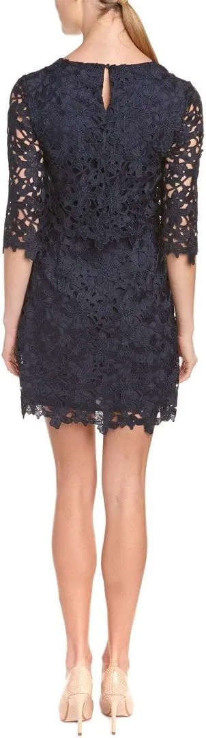 Audrey Floral Lace Dress
