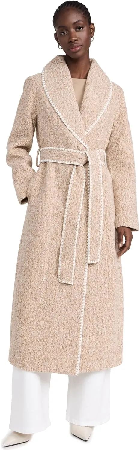 Avec Les Filles Women's Belted Coat