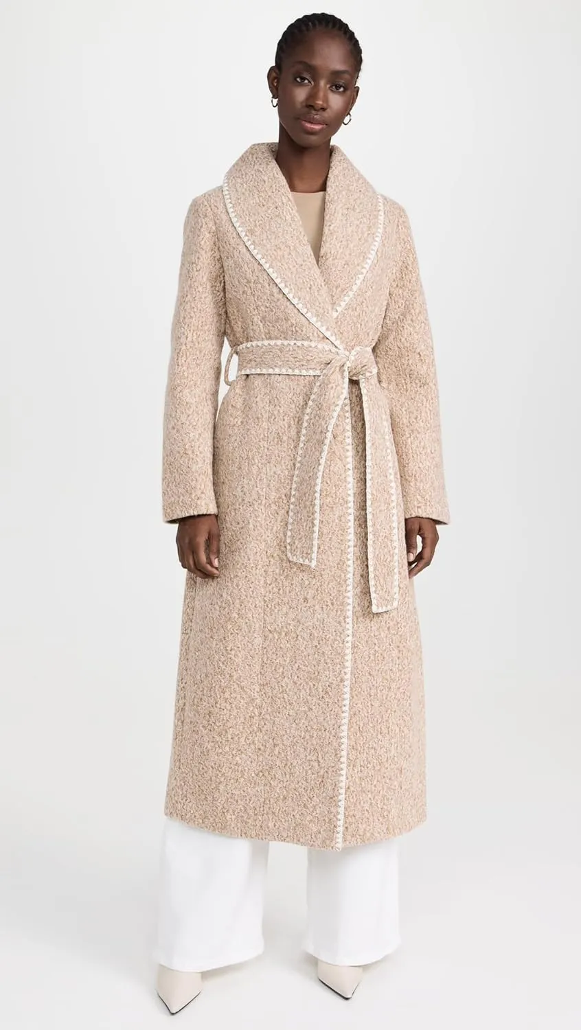 Avec Les Filles Women's Belted Coat