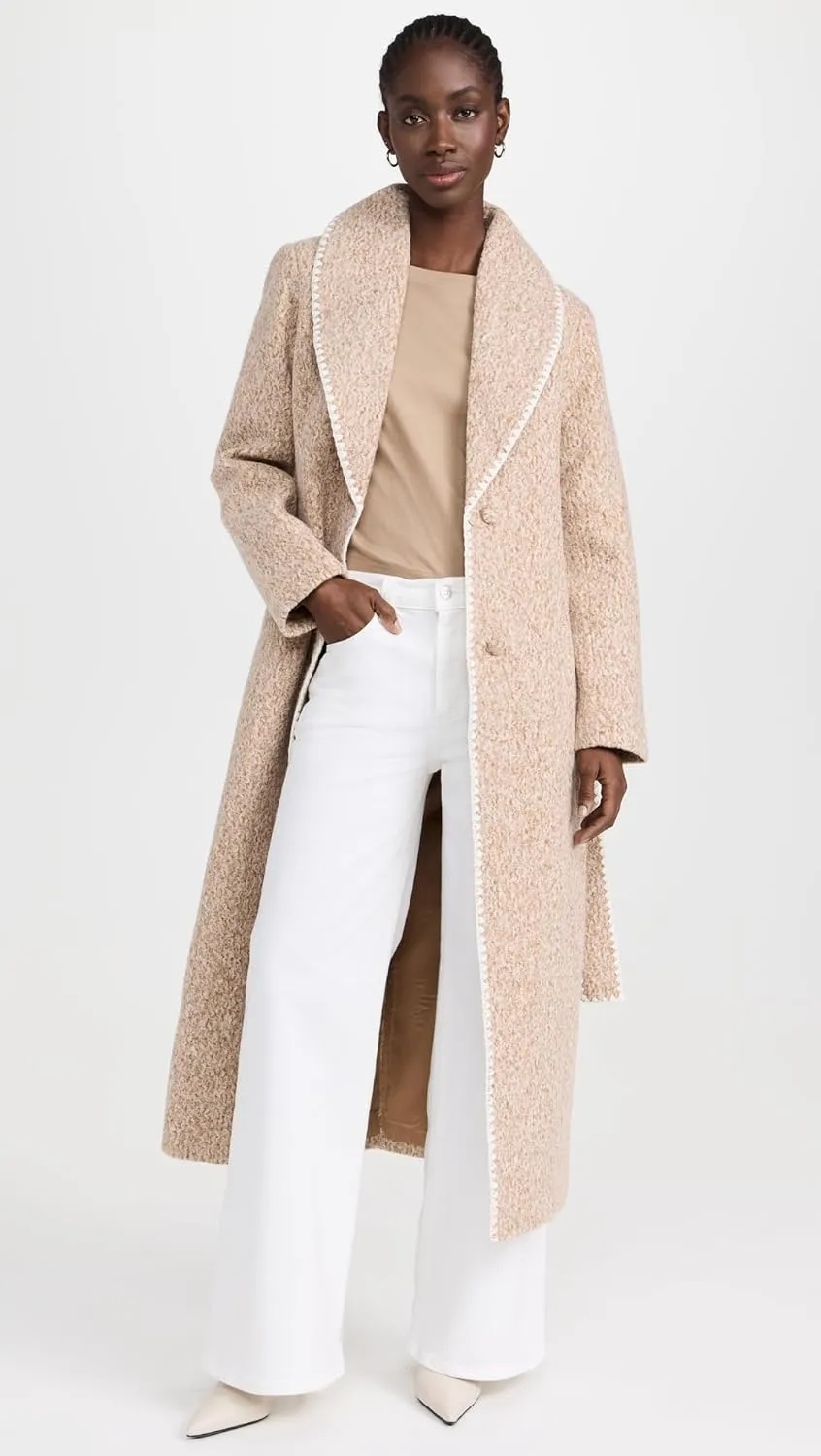 Avec Les Filles Women's Belted Coat