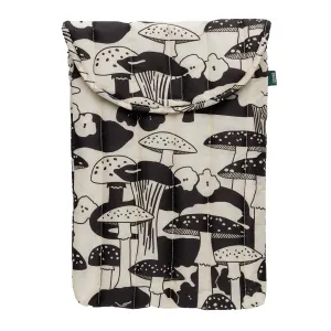 Baggu - 16" Puffy Laptop Sleeve - Mushrooms