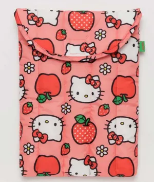 Baggu Hello Kitty Apple Puffy Laptop Sleeve 16"