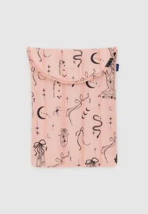 Baggu Puffy Laptop Sleeve Ballet Icons 13"/14"