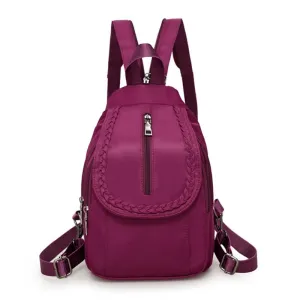 Bags Women Pack 2020 Rucksacks Voice-activated Casual Backpacks Nylon Travel Competitive New Small Multifunctional Shoulder Crossbody Female Back Bag