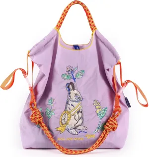 Ball&Chain Women Stylish Embroidered Tote Bag -Ideal Birthday Gift, Perfect Companion for Shopping, Travel, and Beach.