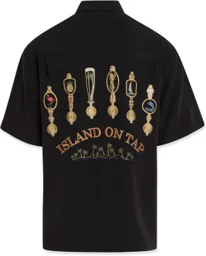 Bamboo Cay Weekend Edition Men's Regular-Fit Short Sleeve Casual Embroidered Shirt