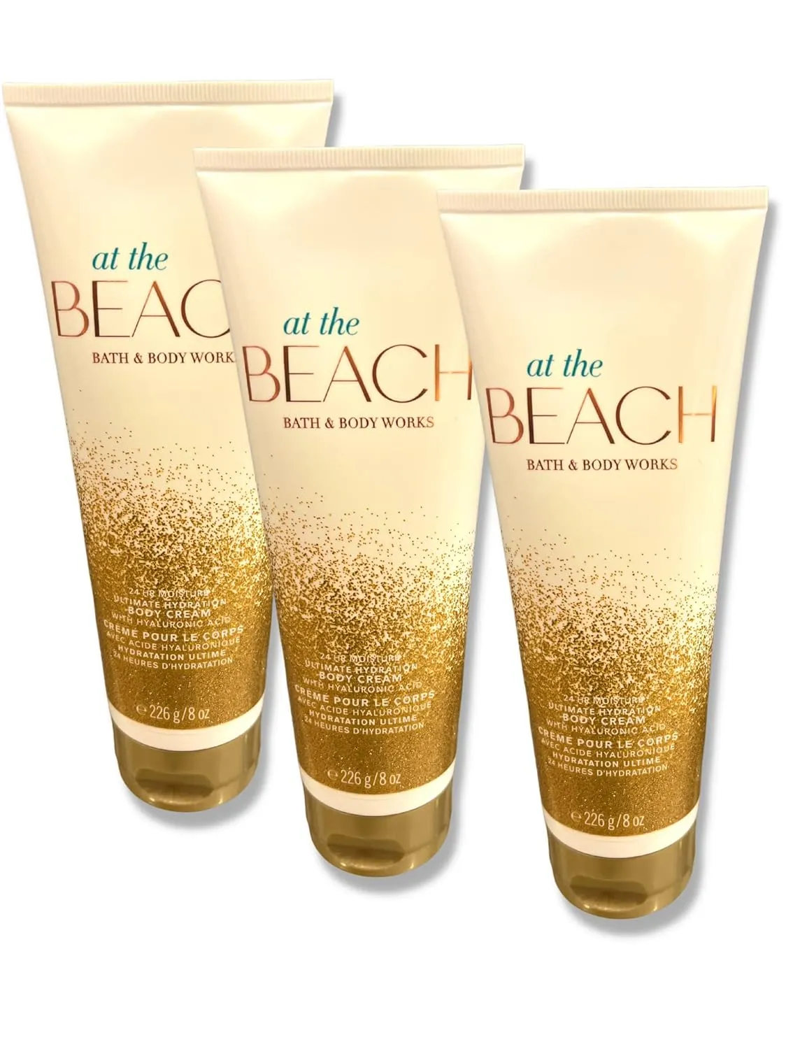 Bath & Body Works At The Beach Ultimate Hydration Body Cream 8 oz - Pack of 3