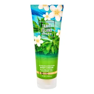 Bath & Body Works Ultimate Hydration Body Cream For Women 8 Fl Oz 1- Pack (8 Ounce (Pack of 1), Tahiti Island Dream)