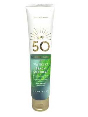 Bath and Body Summer Special Sun Care GIFTSET Broad Spectrum Sunscreen Lotion - Full Size (Coconut)
