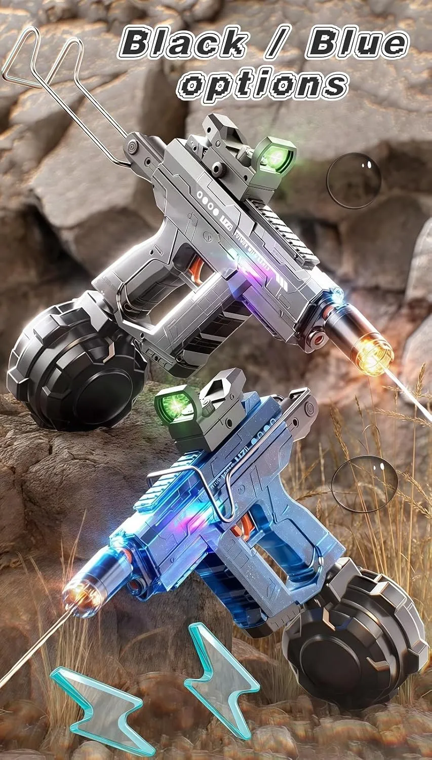 Battle Blaster Electric Water Gun for Adults/Kids, 26 to 32 FT Long Range Auto Water Blaster, Summer Pool and Beach Toys.