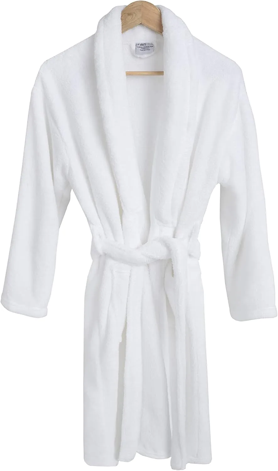 BC BARE COTTON Bare Cotton Kids Microfiber Fleece Shawl Robe - Girls