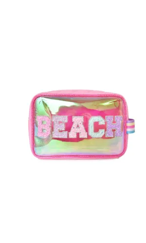 Beach Clear Glazed Pouch