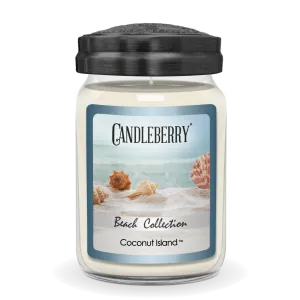 Beach Collection - Coconut Island™, Large Jar Candle