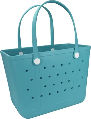 Beach Tote Bag for Women, Rubber Beach Bag Waterproof Sandproof, Extra Large EVA Tote Bag Boat Bag