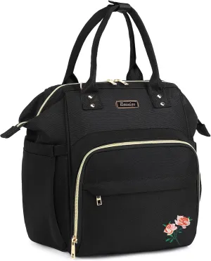 Beaulyn Small Diaper Bag Backpack, Mini Diaper Bag Tote & Portable Crossbody Backpack with Insulated Pocket