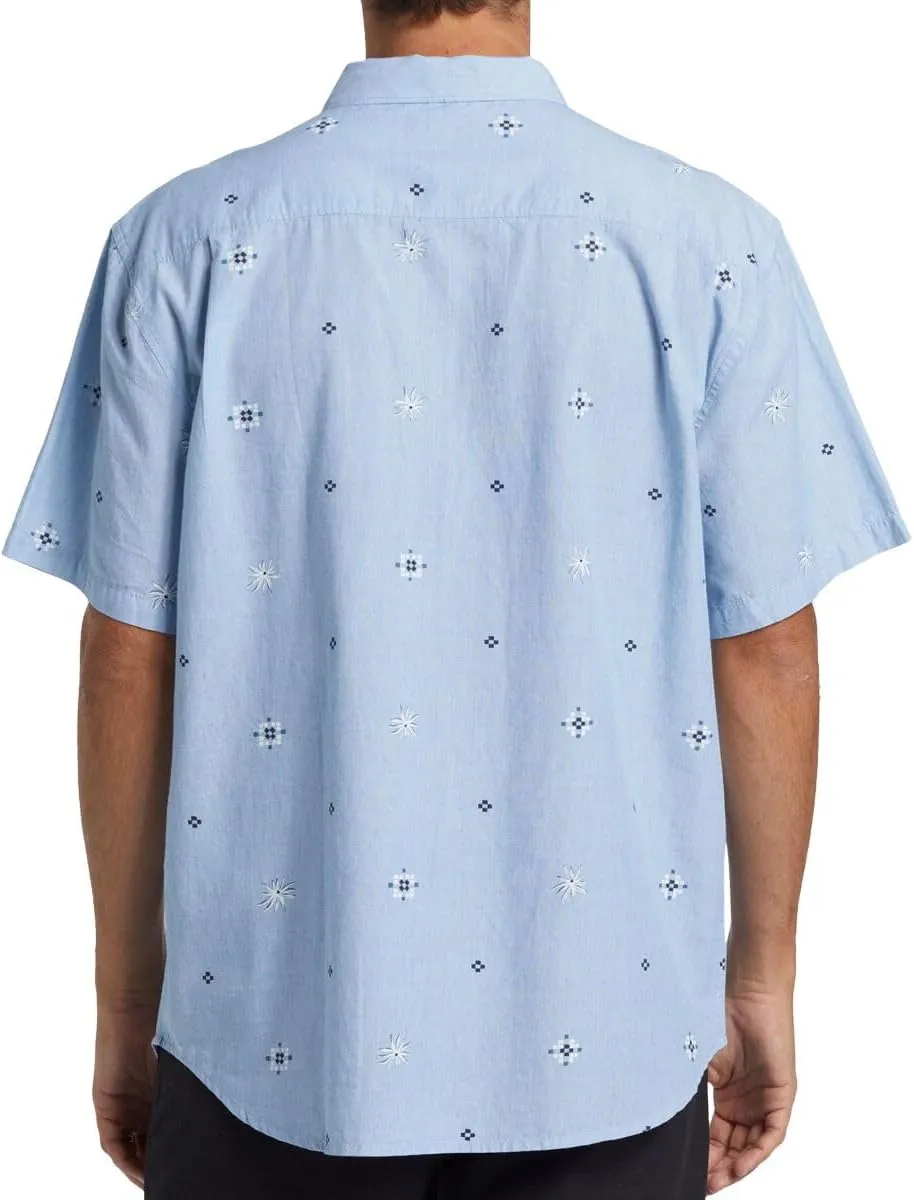 Billabong Men's Classic Sundays Woven Short Sleeve Shirt
