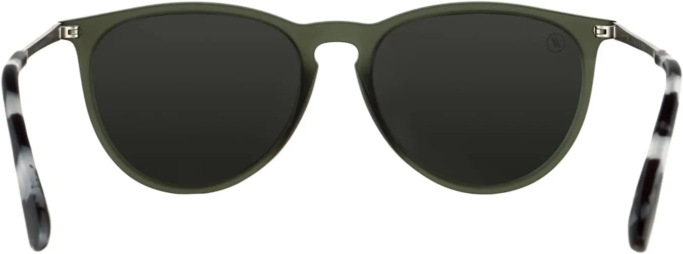 Blenders Eyewear North Park – Polarized Sunglasses – Classic Shape, Mixed Metal Frame – 100% UV Protection – For Men & Women