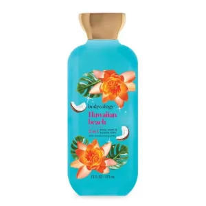 Bodyc.ology 2 in 1 Body Wash & Bubble Bath, Hawaiian Beach,16 fl oz, pack 1