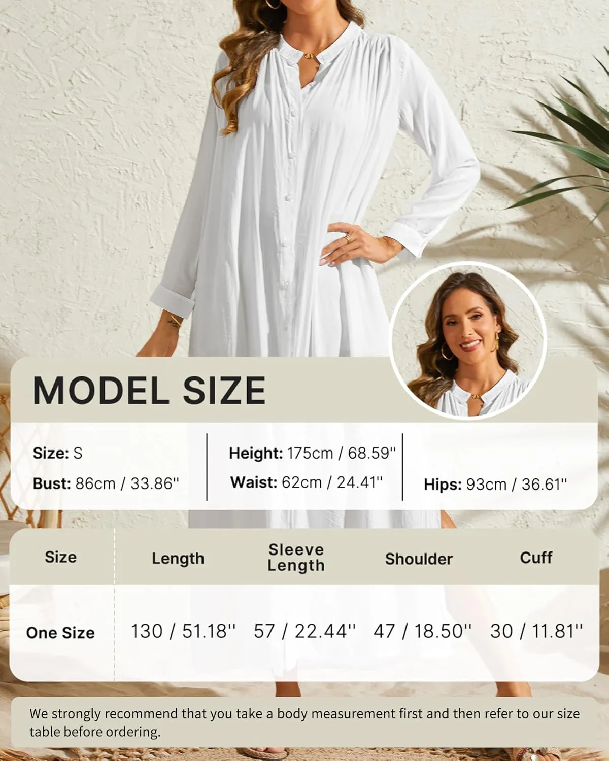 Bsubseach Women’s Beach Kaftan Dress Flowy Button Down Long Shirt Dress Kimono Cardigan Lightweight Caftan Swimsuit Cover Up